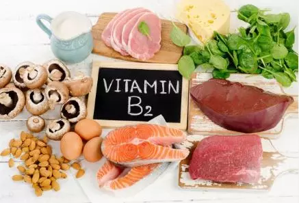 foods high in vitamin b2