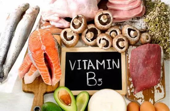 foods high in vitamin b5